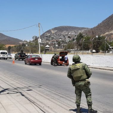 Instalan primer puesto militar al norte de Chilpancingo